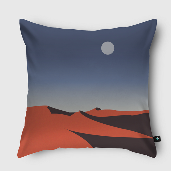Desert Night Throw Pillow