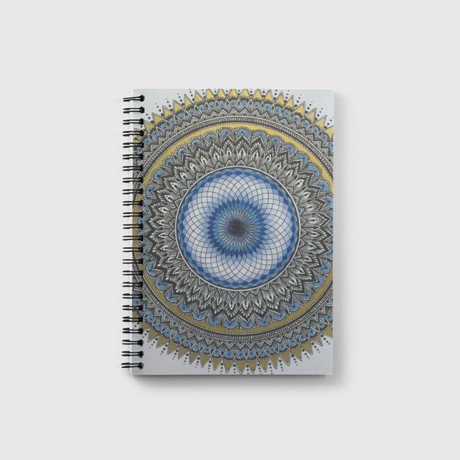 Blue mandala  - Notebook