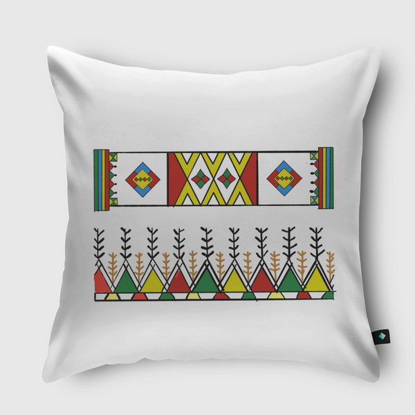 Asiri Qatt Throw Pillow