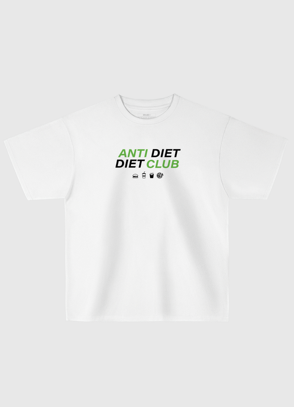 Anti Diet Diet Club Oversized T-Shirt