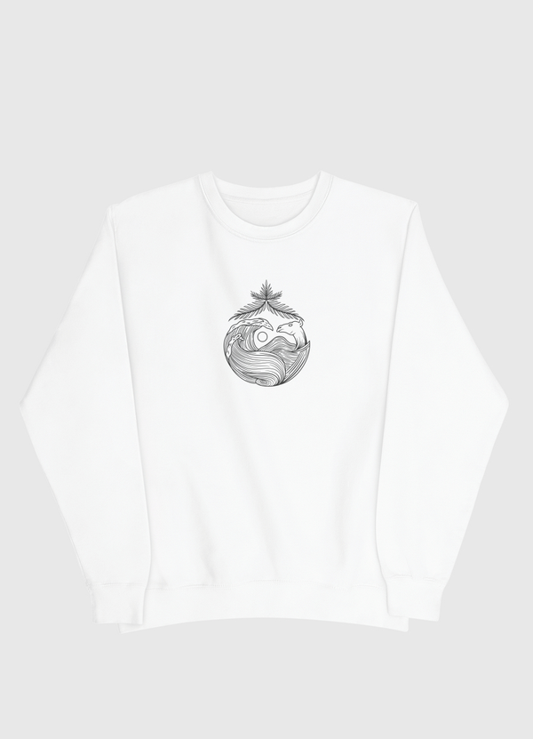 Water meets Sand Men Sweatshirt