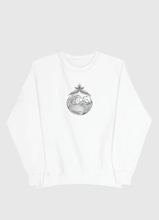 Water meets Sand - Men Sweatshirt