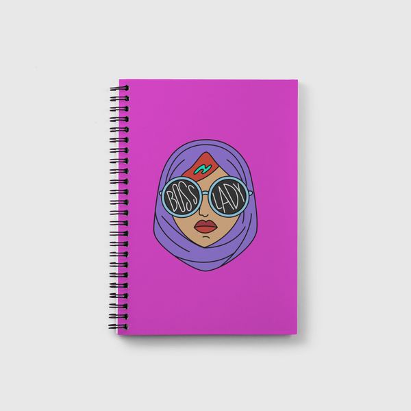 Boss Lady Hijab Notebook