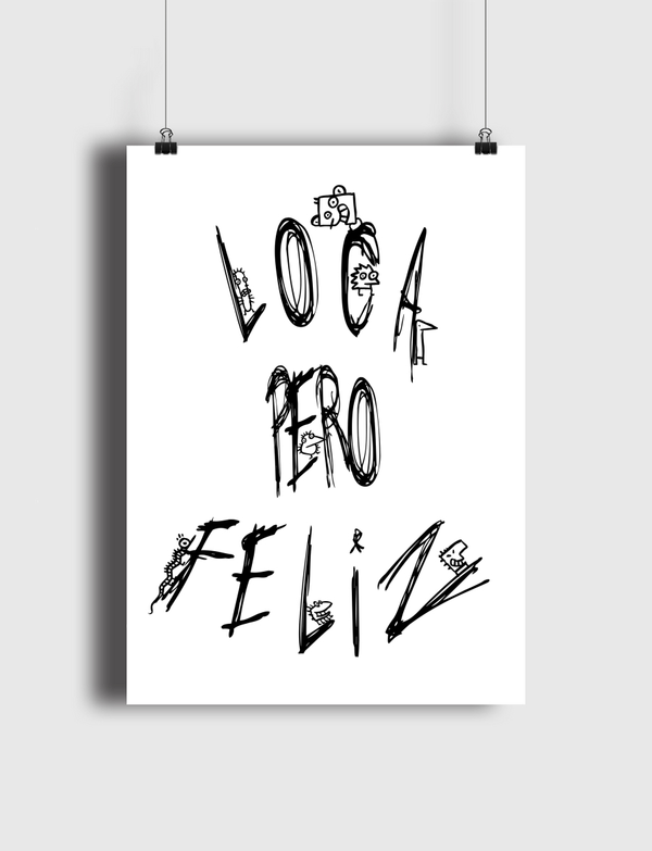 crazy but happy Poster