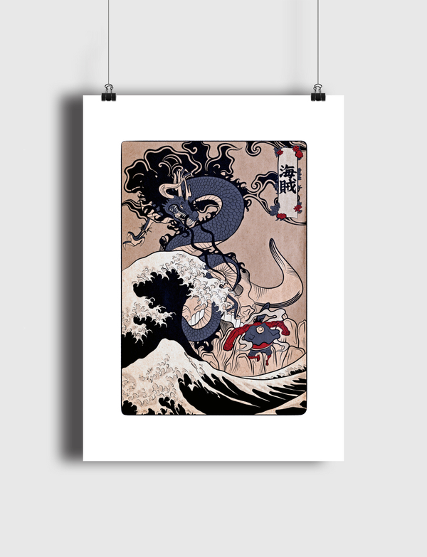 Pirate King Luffy Poster