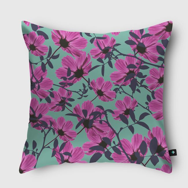 Floral Explorers  - Throw Pillow