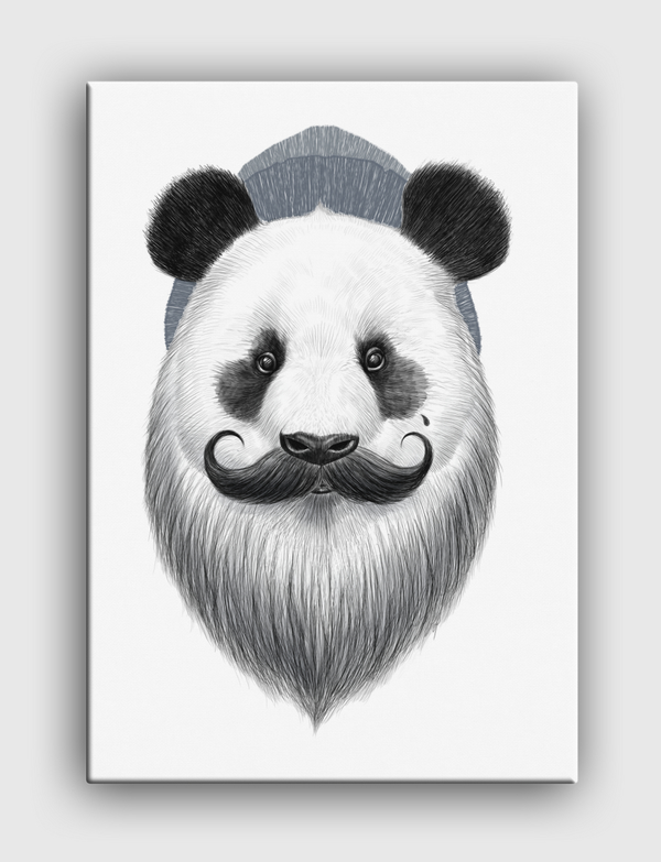 Bearded panda Canvas
