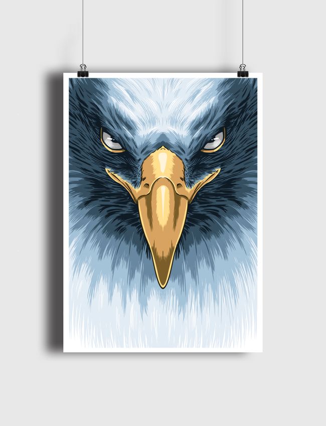 Eagle White - Poster