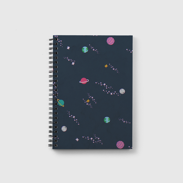 Lost in Space Pattern Notebook