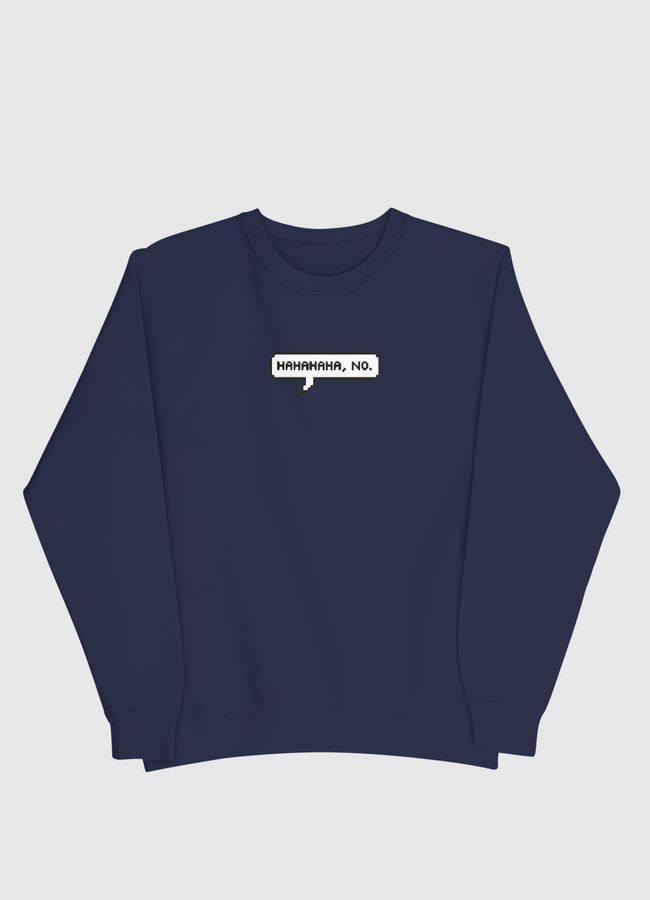 bubble talk - Men Sweatshirt