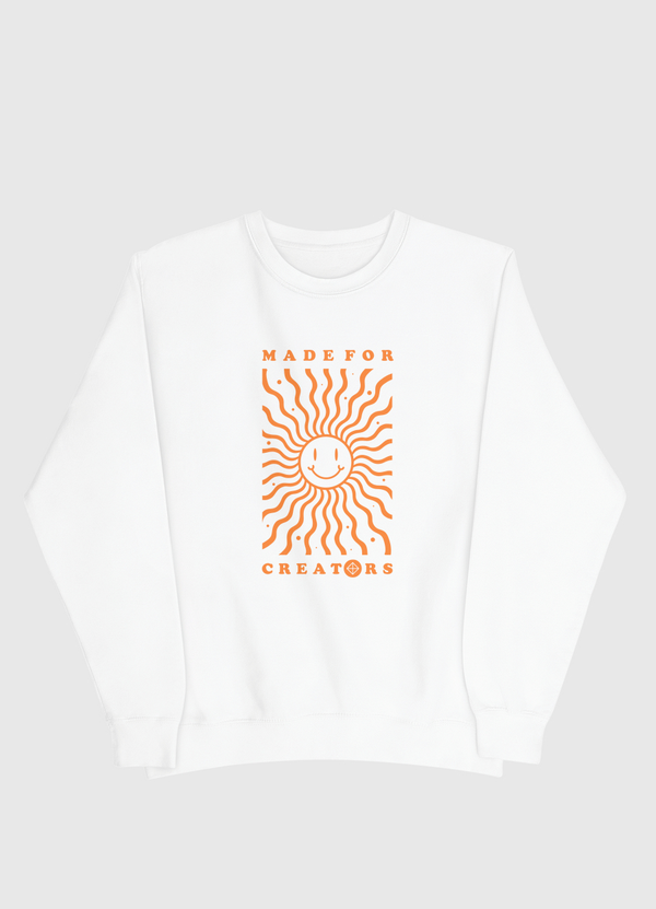 Smile the sun - creators Men Sweatshirt