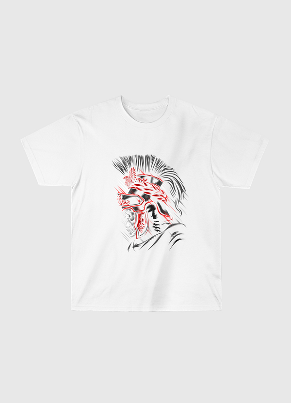 Roman Skull Red Classic T-Shirt