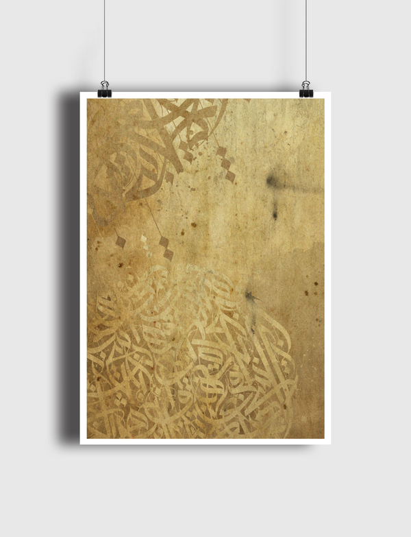 Old Calligraphy 2019 Poster