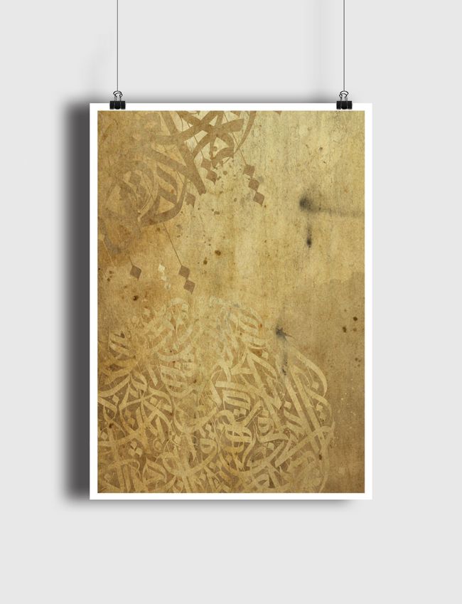 Old Calligraphy 2019 - Poster