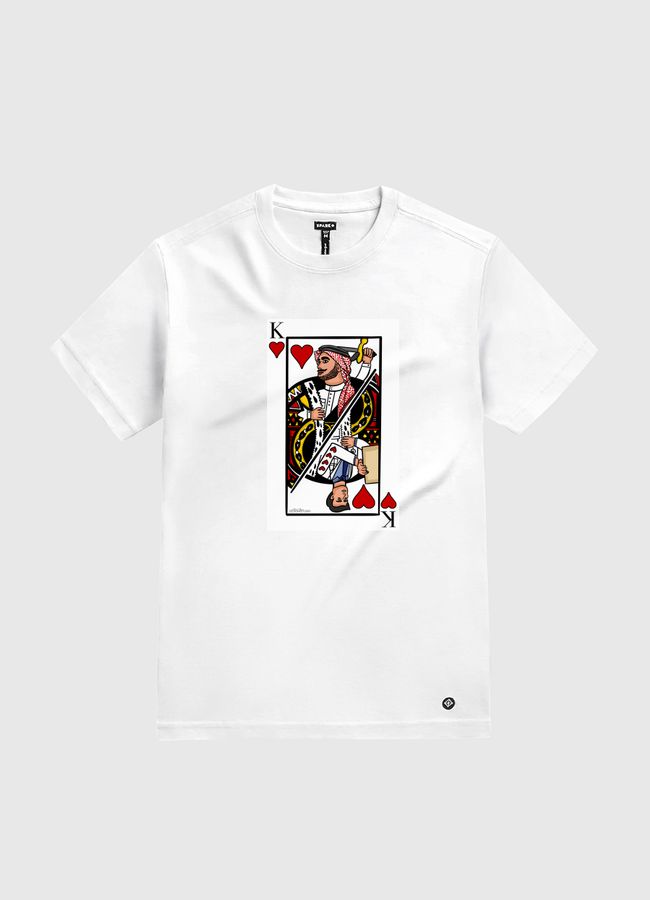 play card  - White Gold T-Shirt