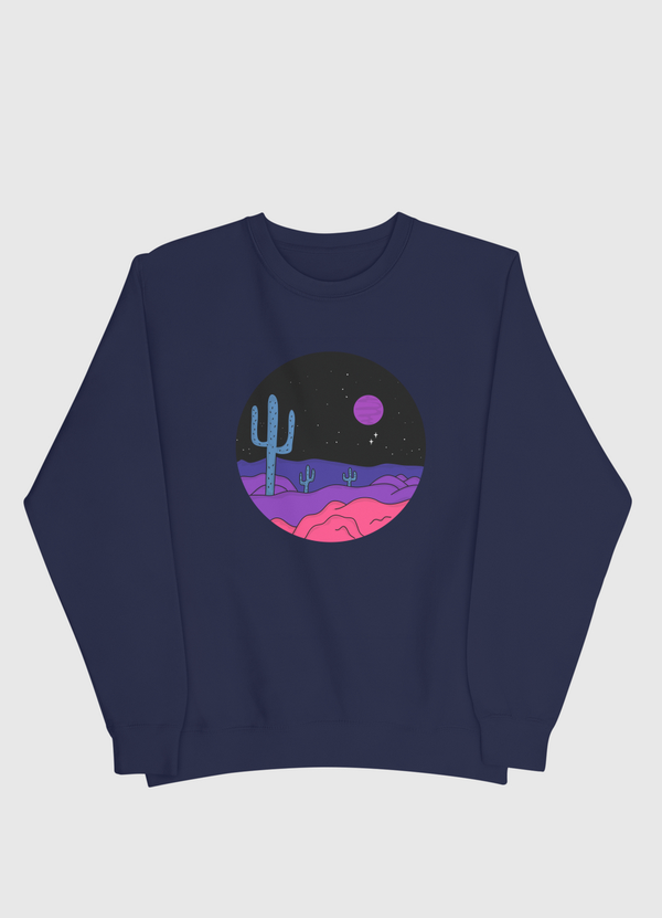 Violet Planet Men Sweatshirt