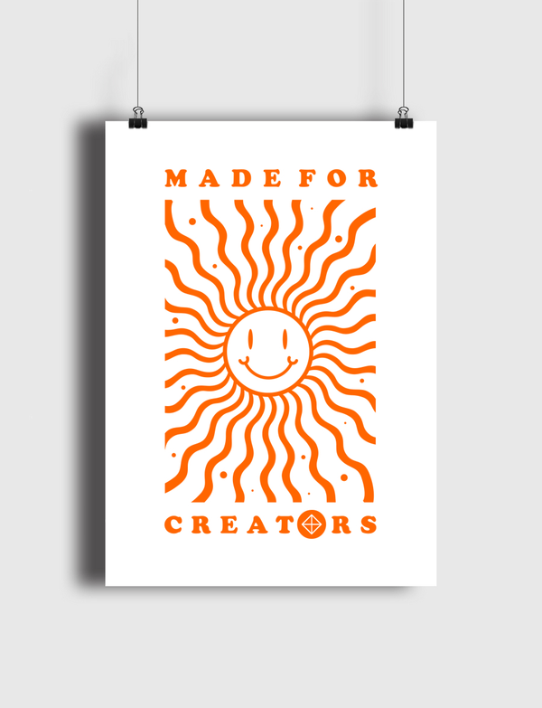 Smile the sun - creators Poster