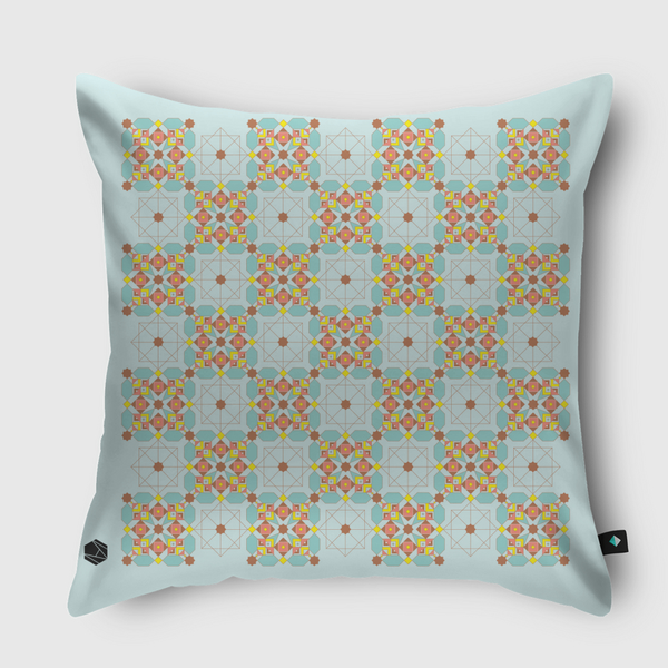 Islamic Pattern Throw Pillow