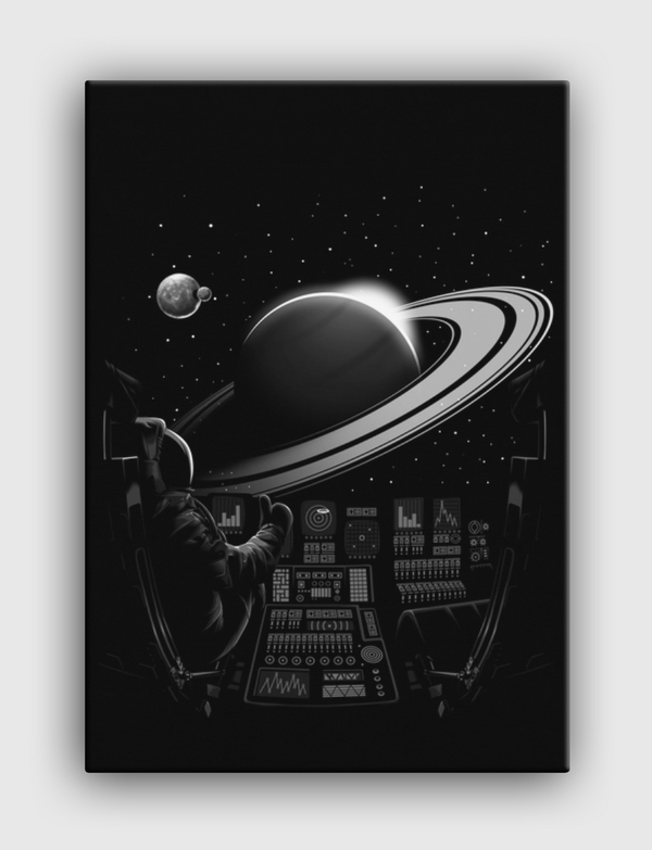 Saturn spacecraft Canvas