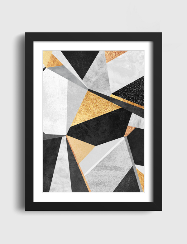 Geometry Gold Artframe