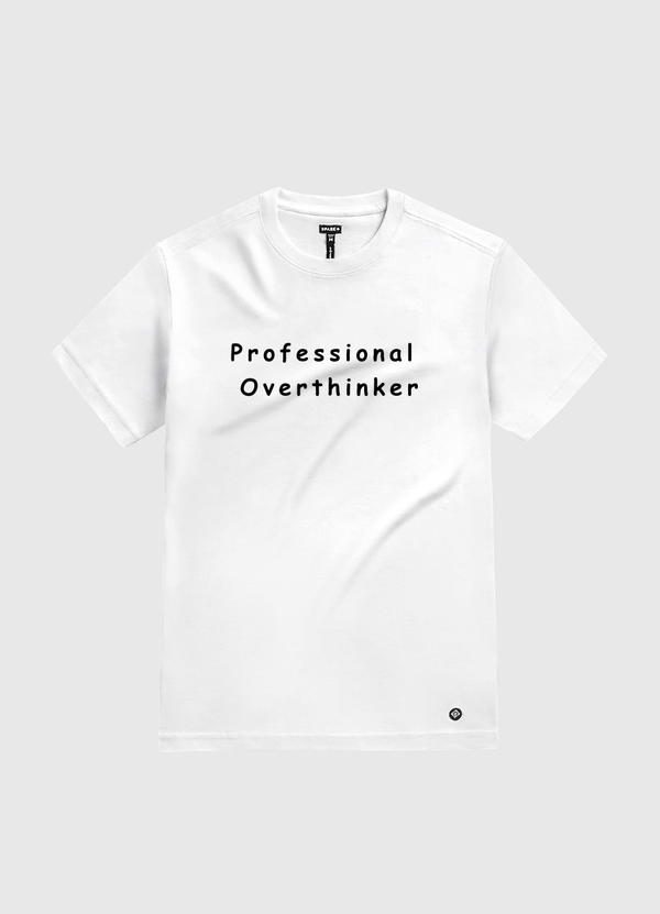 Professional Overthinker White Gold T-Shirt