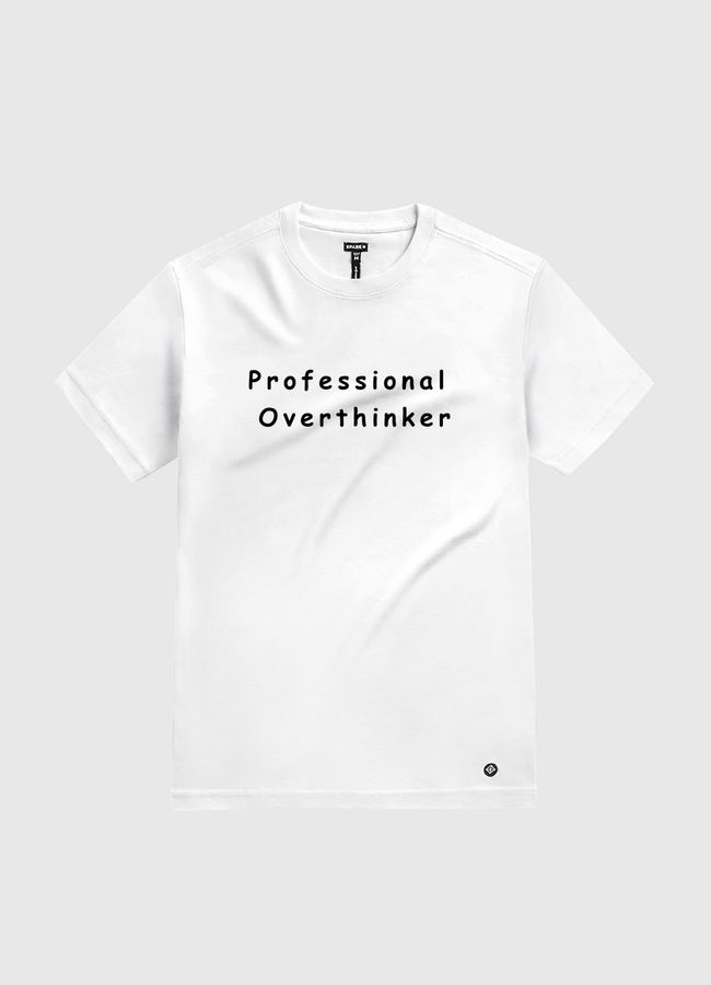 Professional Overthinker - White Gold T-Shirt