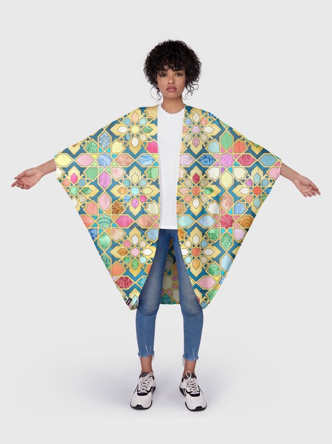 Jewel Colored Tiles - Kimono