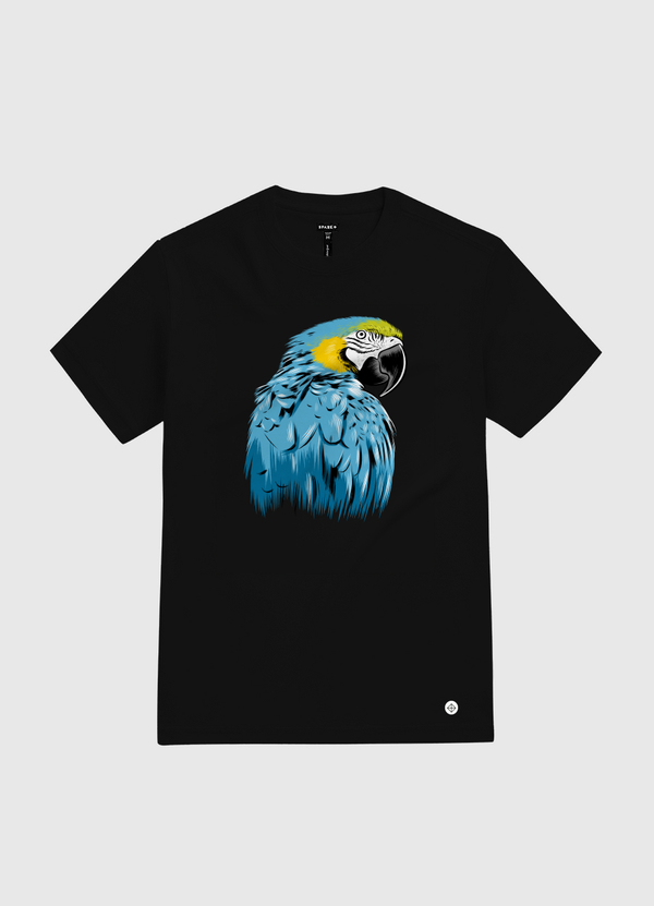 Tropical Macaw White Gold T-Shirt