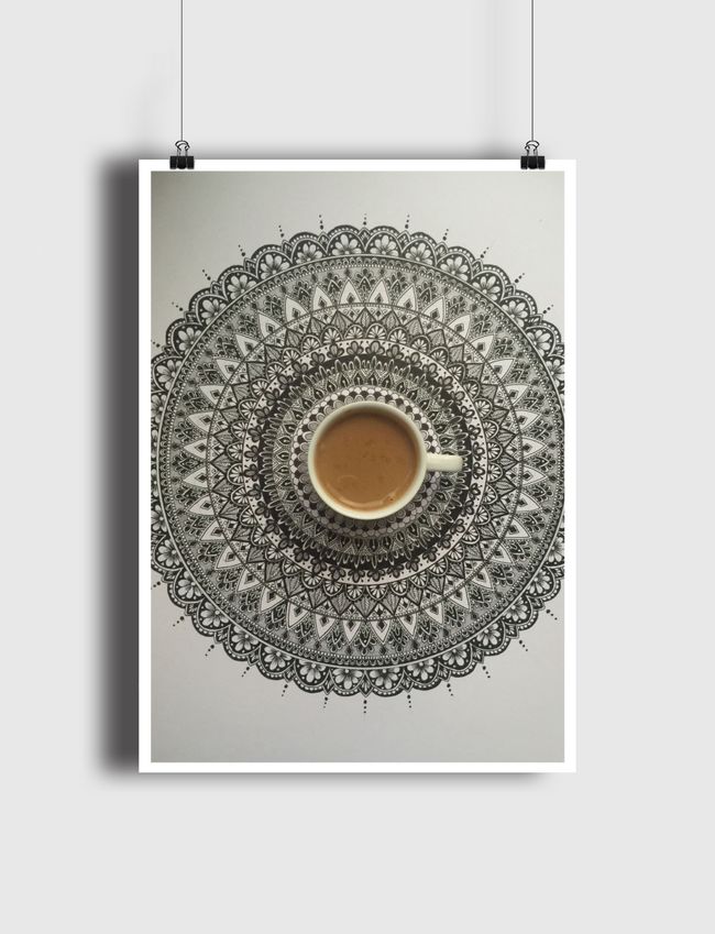 الماندالا والقهوة - Poster