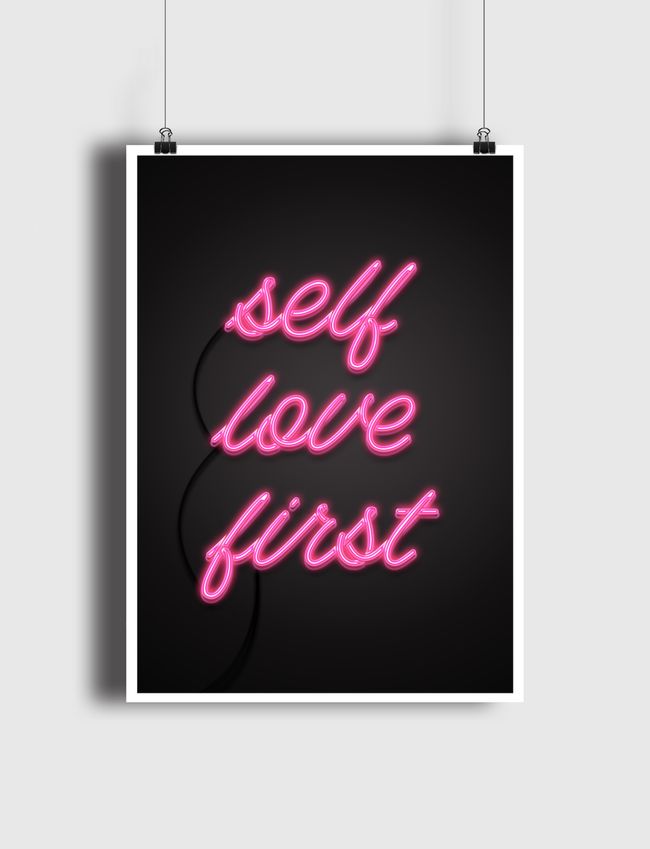 Self love first - Poster
