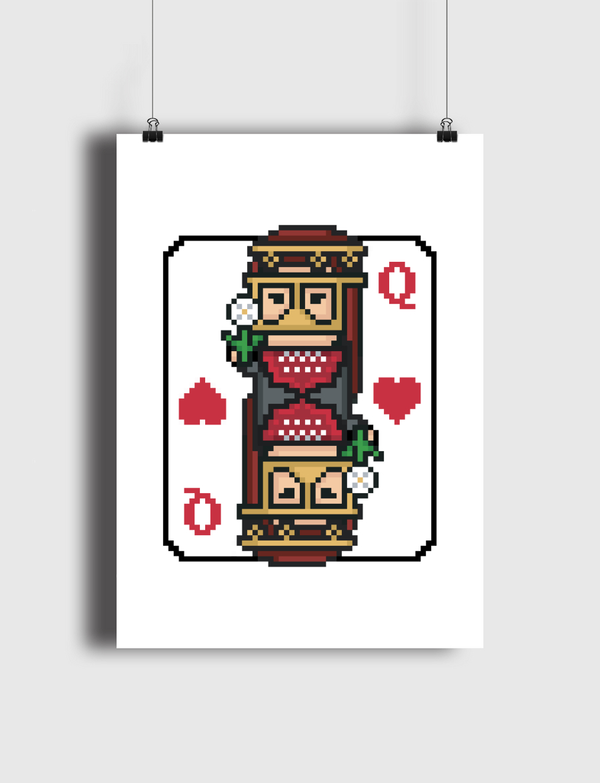 Queen of hearts Poster