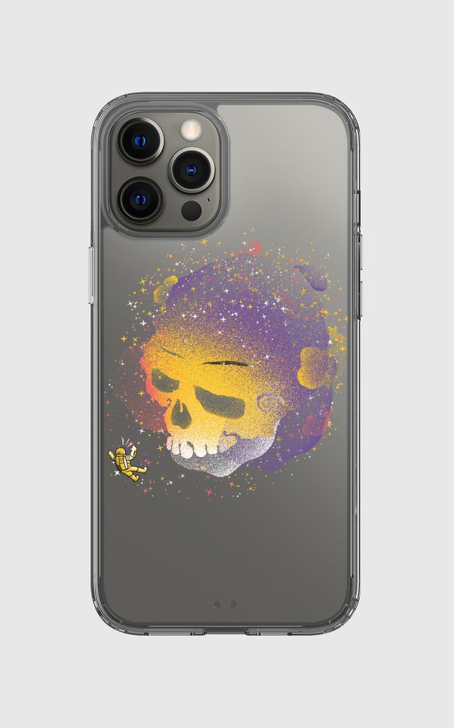 Skull Galaxy - Clear Case