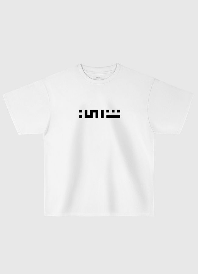 Chai in kufi square - Oversized T-Shirt