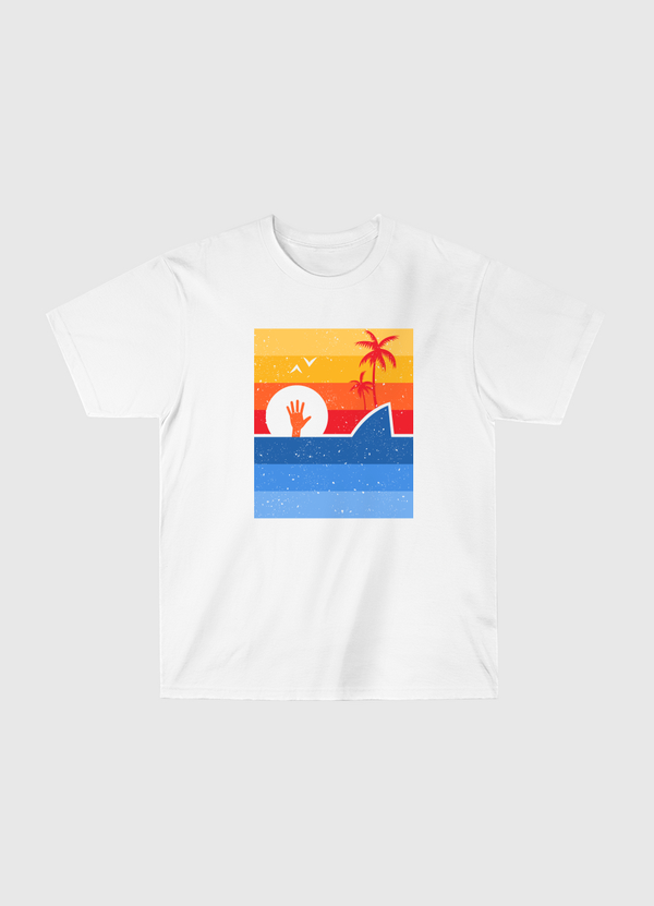 Retro attack shark Classic T-Shirt