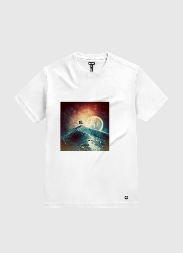 Under the colorful moonlight White Gold T-Shirt