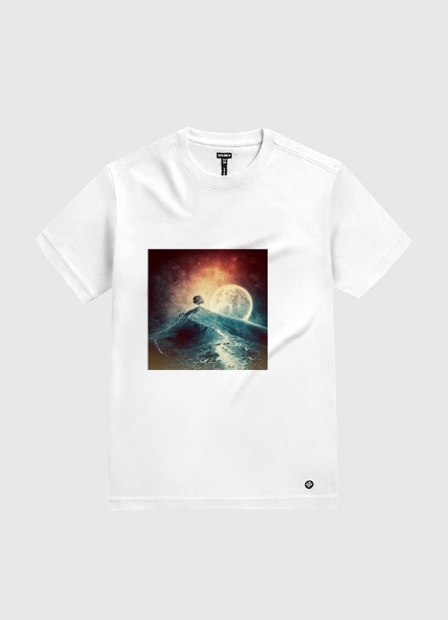 Under the colorful moonlight - White Gold T-Shirt