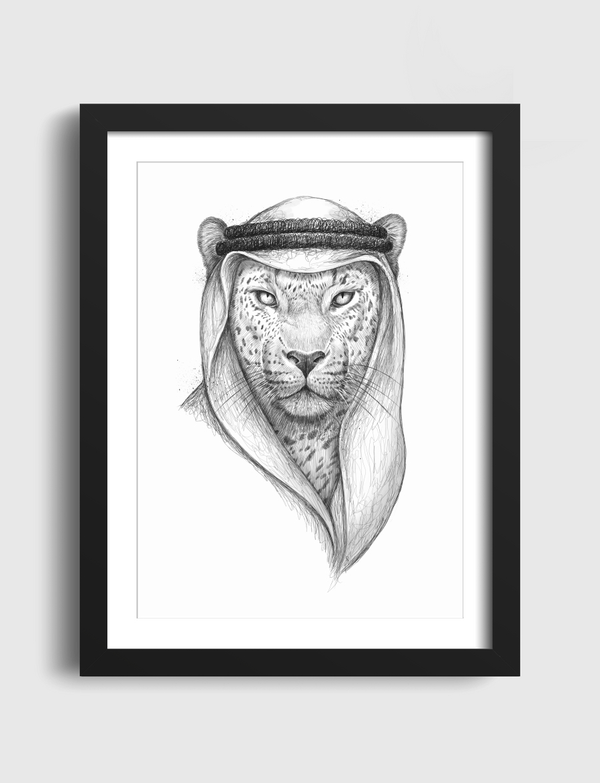 Saudi Leopard Artframe