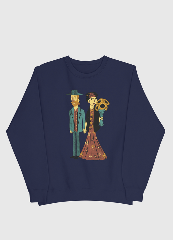 Love is Art Frida Van Gogh Men Sweatshirt