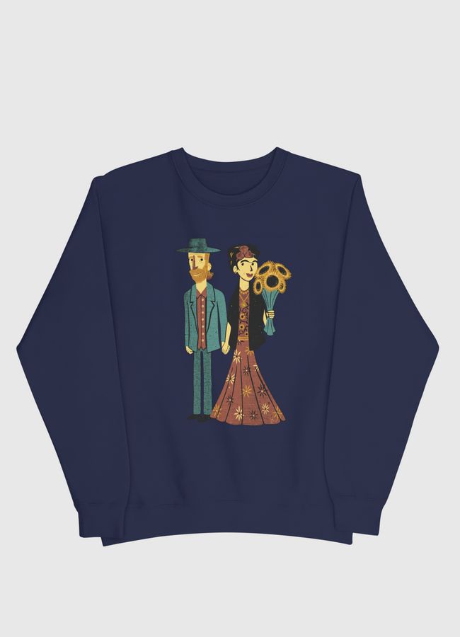 Love is Art Frida Van Gogh - Men Sweatshirt