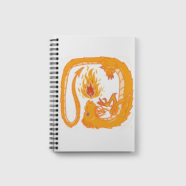 Dragon Flame Notebook