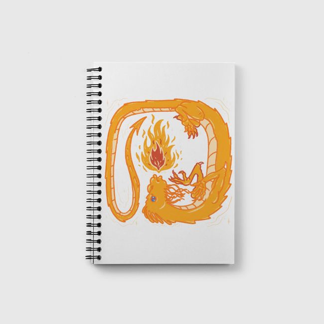 Dragon Flame - Notebook