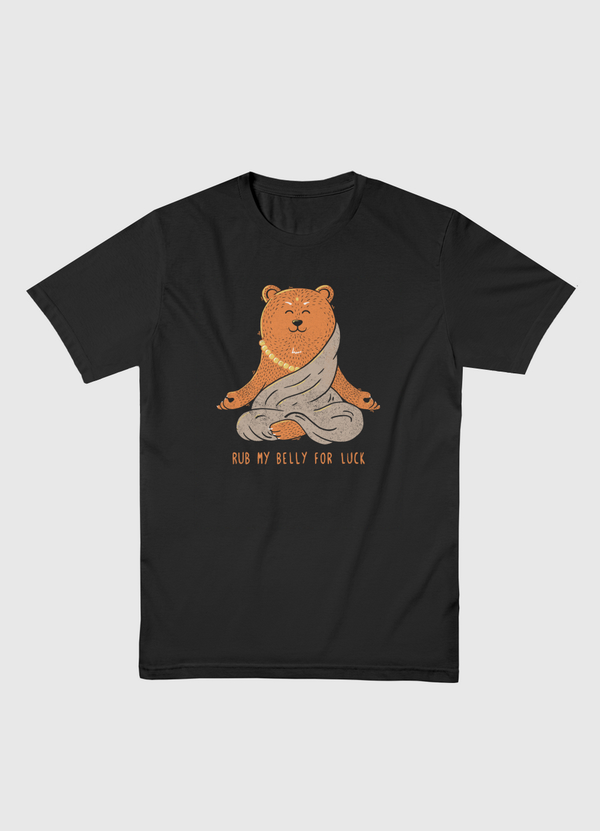 Buddha Bear Men Basic T-Shirt
