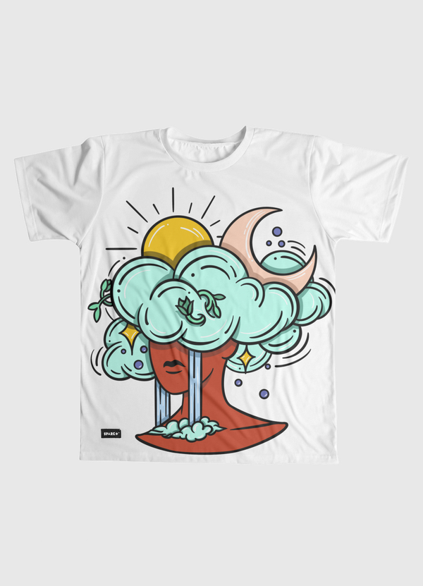 Head in the Clouds Men Graphic T-Shirt