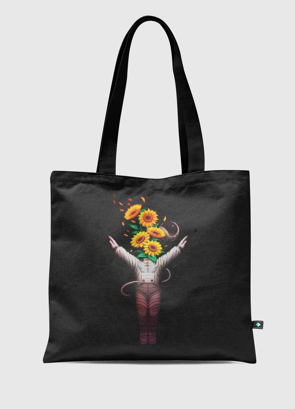 Surya Namaskar Sun Tote Bag