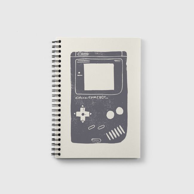 Game Boy Blockprint - Notebook