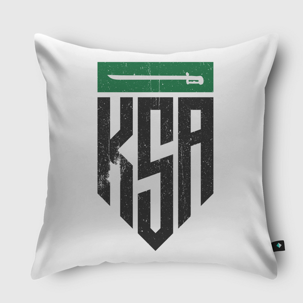 K.S.A Throw Pillow