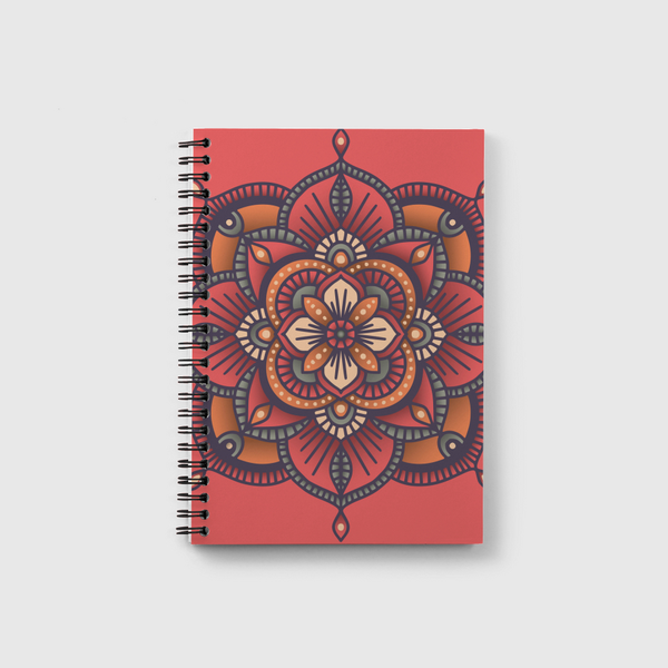 Mandala Pattern 025 Notebook