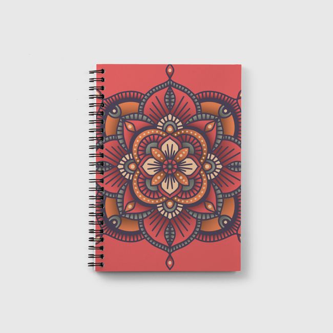 Mandala Pattern 025 - Notebook