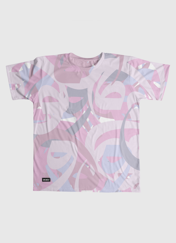 calligraphy pink Men Graphic T-Shirt