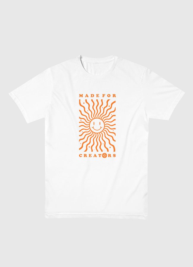 Smile the sun - creators - Men Basic T-Shirt